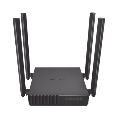 Imagen de Router Inalámbrico doble banda AC, 2.4 GHz y 5 GHz Hasta 1200 Mbps, 4 antenas externas omnidireccional, 4 Puertos LAN 10/100 Mbps, 1 Puerto WAN 10/100 Mbps, Versión 6