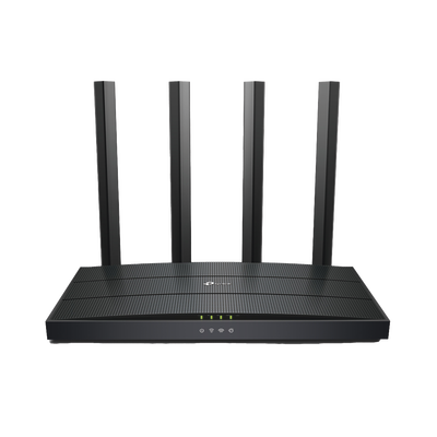 Imagen de Router WiFi 6 AX 1500Mbps / MU-MIMO 2X2 y OFDMA / 1 Puerto WAN 10/100/1000 Mbps / 3 Puertos LAN 10/100/1000 Mbps / 4 Antenas / Conexión Inalámbrica OneMesh
