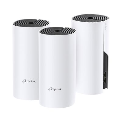 Imagen de KIT 3 Routers Inalámbricos MESH Interior para Hogar / Doble Banda Wi-Fi 5 AC1200 Mbps / 2 Puerto Gigabit WAN/LAN / 2 Antenas Internas / Administración Mediante la App Deco (iOS, Android)