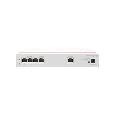 Imagen de Router Multi-Servicio / 1 puerto 10/100/1000 Mbps(WAN) / 4 puertos 10/100/1000 Mbps(LAN) PoE / 50W / Rendimiento 1 Gbps / Controla hasta 32 APs / Hasta 150 Clientes / Administración Nube Gratis