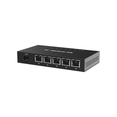 Imagen de EdgeRouter X SFP de 5 puertos Gigabit + 1 puerto SFP con funciones avanzadas de ruteo