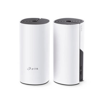 Imagen de KIT 2 Routers Inalámbricos MESH Interior para Hogar / Doble Banda Wi-Fi 5 AC1200 Mbps / 2 Puerto Gigabit WAN/LAN / 2 Antenas Internas / Administración Mediante la App Deco (iOS, Android)