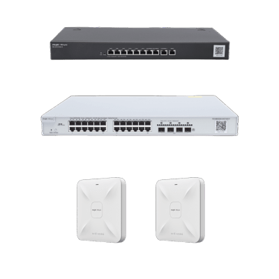 Imagen de Solución Completa de Red para hasta 350 Clientes y hasta 4 servicios de Internet., Ideal para Iniciar un Proyecto de Hotelería u Oficina