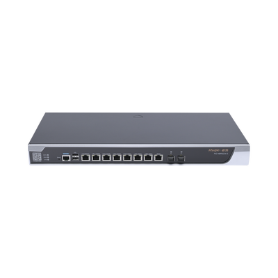 Imagen de RG-NBR6205-E Router Core Administrable Cloud 8 Puertos Gigabit y 2 Puertos SFP hasta 500 Clientes