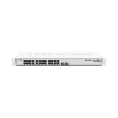 Imagen de Cloud Smart Switch, 24 puertos Gigabit, 2 puertos SFP+ SwitchOS