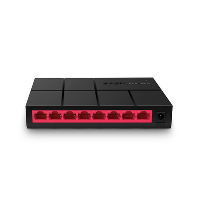 Imagen de Switch NO Administrable / Para escritorio / Carcasa de Plástico / 8 puertos 10/100/1000 Mbps / Diseño Compacto / Plug and Play