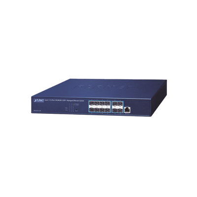 Imagen de Switch Administrable Capa 3, 12 Puertos SFP+ 10G BASE-X, 1 Puerto de Consola  RJ45.