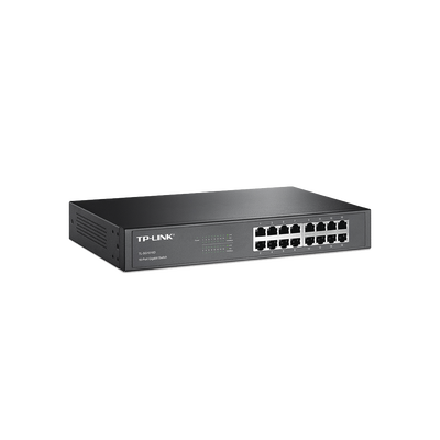 Imagen de Switch Gigabit no administrable de 16 puertos 10/100/1000 Mbps para escritorio/rack