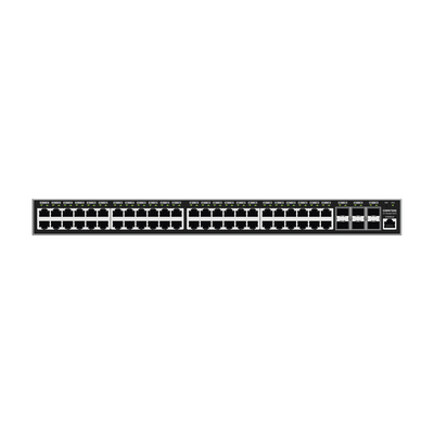 Imagen de Switch Gigabit  Administrable / 48 puertos 10/100/1000 Mbps + 6 Puertos SFP+ / Compatible con GWN Cloud.