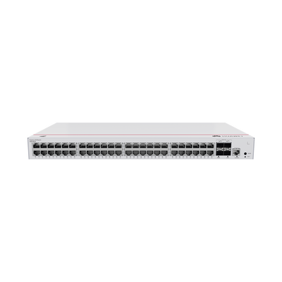 Imagen de Switch de Acceso Gigabit Administrable  Capa 2 / 48 puertos 10/100/1000 Mbps / 4 Puertos 10GE SFP+ Uplink / ERPS / IMGP Snooping / DHCP Snooping / Administración Nube Gratis