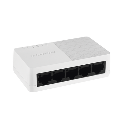 Imagen de Switch No Administrable de 5 Puertos para Escritorio / Fast Ethernet  10 / 100 Mbps / Diseño Compacto y Estetico