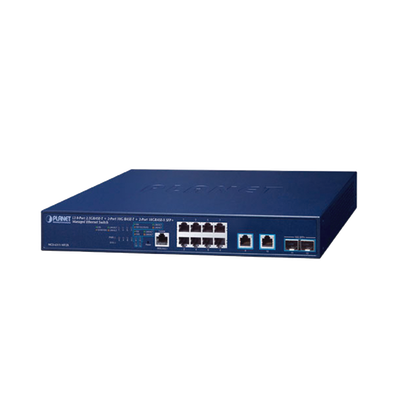 Imagen de Switch Administrable Capa 3, 8 Puertos de 2.5G BASE-T, 2 Puertos de 10 G BASE-T, 2 Puertos SFP de 10 G