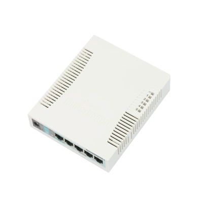 Imagen de Switch Mikrotik 5 puertos Gigabit Ethernet y 1 SFP