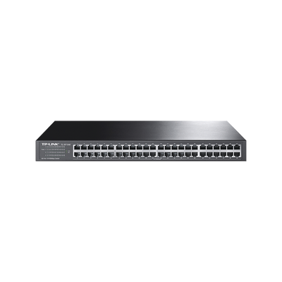 Imagen de Switch no administrable de 48 puertos 10/100 Mbps para montaje en rack