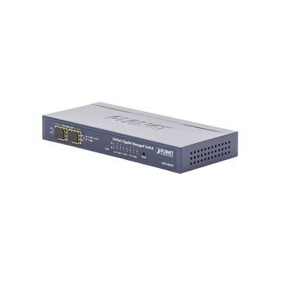 Imagen de Switch Administrable de Escritorio 8 puertos Giga + 2 puertos SFP