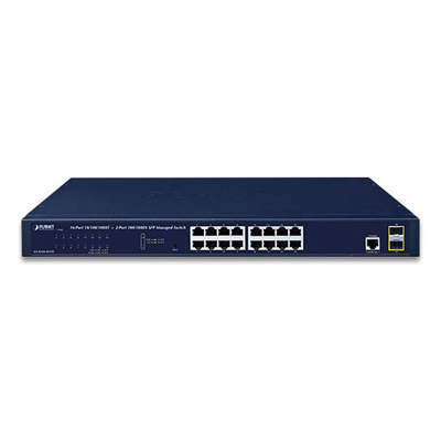 Imagen de Switch Administrable Capa 2 de 16 Puertos 10/100/1000T con 2 Puertos SFP 100/1000BASE-X