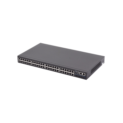 Imagen de Switch Administrable Stackeable Capa 3, 48 Puertos 10/100/1000T, 4 Puertos 10G SFP+