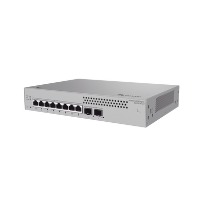 Imagen de Switch de Acceso Gigabit Administrable Capa 2 / 8 puertos 10/100/1000 Mbps / 2 Puertos 2.5GE SFP Uplink  / ERPS / IMGP Snooping / DHCP Snooping / Administración Nube Gratis