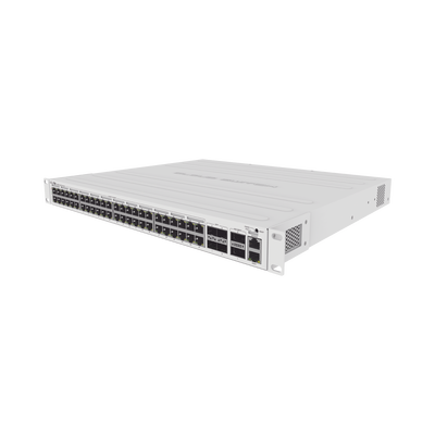 Imagen de Cloud Router Switch 48 puertos PoE 802.3af/at Gigabit, 4 puertos SFP+ 10G, 2 puertos QSFP+ 40G, Montaje en Rack