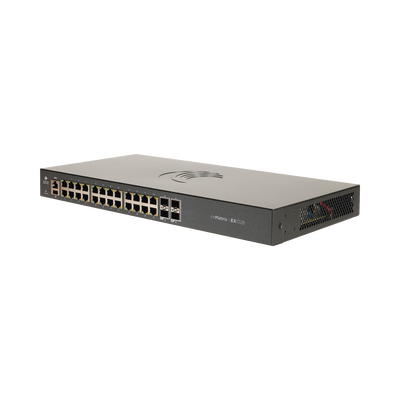 Imagen de Switch cnMatrix EX1028  de 24 puertos Gigabit Ethernet y 4 SFP, Capa 2,  gestión en la nube