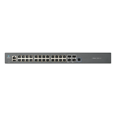 Imagen de Switch cnMatrix EX2028 capa 3 de 28 puertos (24 Ethernet Gigabit, 4 SFP+) administración desde la Nube (MX-EX2028XXA-U)