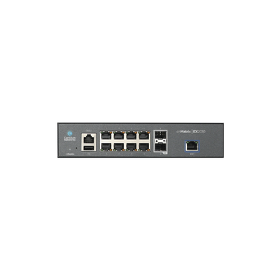 Imagen de Switch inteligente cnMatrix EX2010 capa 3 de 13 puertos (8 Ethernet Gigabit, 2 SFP, 1 consola, 1 MNGMT, 1 USB) administración desde la Nube