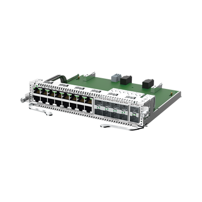 Imagen de e-Lighten Tarjeta Modular para OLT modelo RG-NBF6002M, 16 puertos Ethernet de 1G, 8 puertos SFP de 1G y 2 puertos SFP+ de 10G