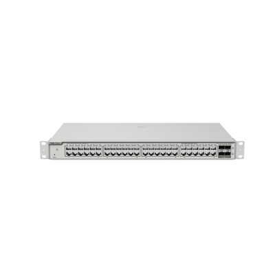 Imagen de Switch Administrable Capa 2+ Plus, con 48 puertos Gigabit + 4 SFP+ para fibra 10Gb, gestión gratuita desde la nube