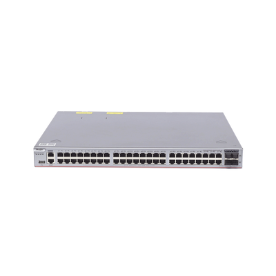 Imagen de Switch Core Administrable Capa 3 con 48 puertos Gigabit + 4 SFP+ para fibra 10Gb, gestión gratuita desde la nube.