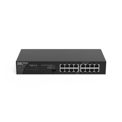 Imagen de Switch no PoE, no administrable, con 16 puertos 10/100/1000 Mbps