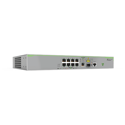 Imagen de Switch Administrable CentreCOM FS980M, Capa 3 de 8 Puertos 10/100 Mbps + 1 puertos RJ45 Gigabit/SFP Combo
