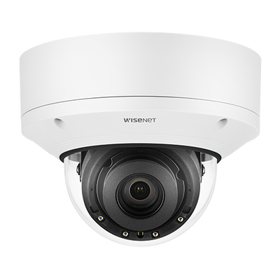 Imagen de Cámara Domo 4K con IA, Antivandalica / Lente Motorizado de 4.5 a 10mm / P-Iris, WDR 120dB / Ranura SD / Protección IP52 e IK10