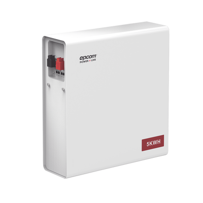 Imagen de Batería de Litio Hierro Fosfato (LiFePO4)  de 5 Kwh, 51.2 Vcc, 100 Ah, Outdoor, Instalación a pared