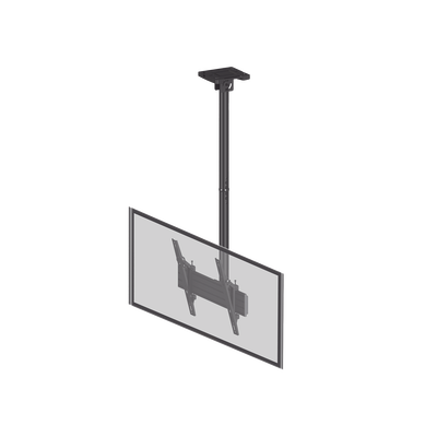 Imagen de Montaje de Techo para Pantallas de  32"- 75I"| VESA 100 X 100 HASTA 400 X 400| Capacidad Máxima de Carga 50Kg
