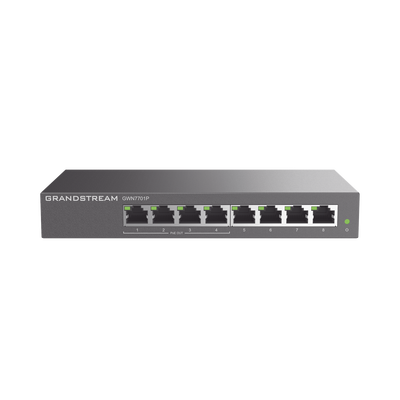 Imagen de Switch PoE+ Gigabit No Administrable / 8 puertos 10/100/1000 Mbps / 4 puertos PoE+ /  hasta 60W