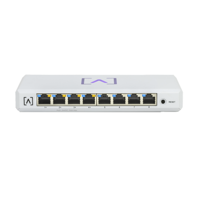 Imagen de Switch Gigabit PoE+ Administrable / 8 puertos 10/100/1000 Mbps (4 de ellos PoE+ 802.3af/at) / Hasta 60W / Administración nube gratuita / Presupuesto de 60W
