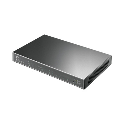 Imagen de Switch PoE JetStream SDN Administrable 8 puertos 10/100/1000 Mbps, 4 puertos PoE, 62W, administración centralizada OMADA SDN