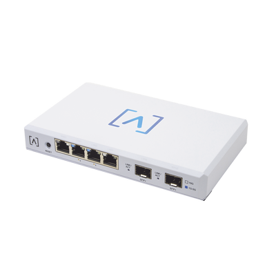 Imagen de Router VPN / 4 puertos 10/100/1000/2500 Gbps (2 puertos PoE af/at) / 2 puertos SFP+ 10Gbps / Filtrado Avanzado DPI: Bloqueo de Contenido / Administración nube gratuita / Soporta UPnP