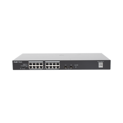 Imagen de Switch PoE+ No Administrable con 18 Puertos Gigabit y 2 Uplinks Gigabit hasta 247 Watts
