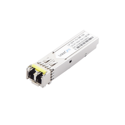 Imagen de Transceptor Óptico SFP (Mini-Gbic) / Monomodo 1550 nm / 1.25 Gbps / 1000BASE-ZX / Conectores LC/UPC Dúplex / DDM / Hasta 100 km