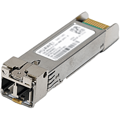 Imagen de Transceptor Optico SFP+ MiniGibic / 10Gbps de velocidad / Multimodo / 850nm / Hasta 300m de distancia / Conector LC