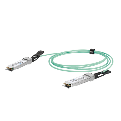 Imagen de Cable AOC QSFP28 de 100 Gbps a 100 Gbps / Cable de fibra óptica Activo / Longitud: 1 metro