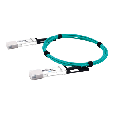Imagen de Cable AOC QSFP56 de 200 Gbps a 200 Gbps / Cable de fibra óptica Activo / Longitud: 1 metro