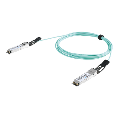 Imagen de Cable AOC QSFP+ de 40 Gbps a 40 Gbps / Cable de fibra óptica Activo / Longitud: 1 metro