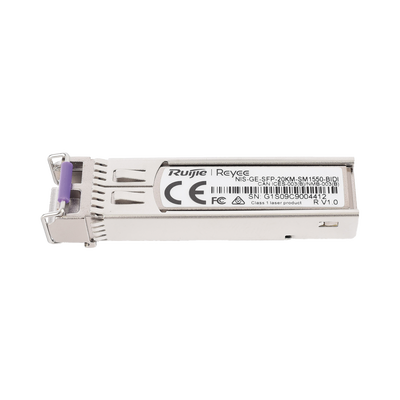 Imagen de Transceptor Industrial BIDI Monomodo SFP 1G (Lado B), hasta 20 Kilómetros, TX 1550 / RX 1310, soporta Temperaturas de -40° a 85° C