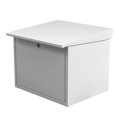 Imagen de Gabinete para resguardo de baterías (hasta dos baterías PL110D12). Lámina Galvanizada.