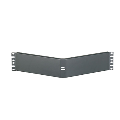 Imagen de Tapa Ciega Para Rack Estándar de 19in, Angulado, de Acero, 2UR, Color Negro
