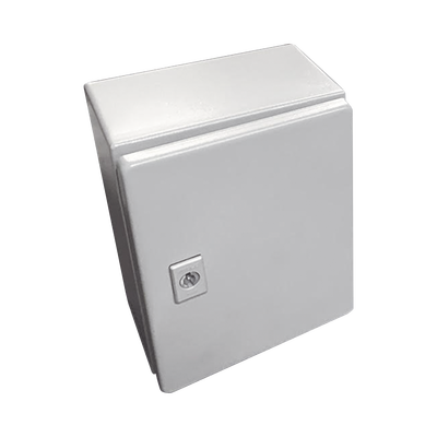Imagen de Gabinete de Acero, Nema 4 -IP 66 de 25 x 30 x15 cm con Platina y certificado UL.