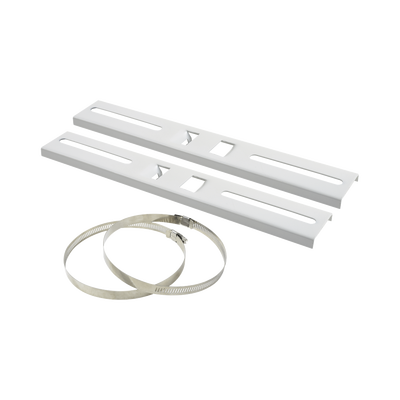 Imagen de Montaje de Metal para Poste Universal para Gabinetes de Ancho Hasta 30 cm.