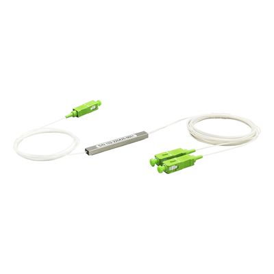 Imagen de Splitter (Divisor Óptico) tipo PLC, de 1x2, conectores SC/APC